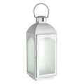 White Wash Small Lantern | Farol