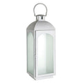 White Wash Large Lantern | Farol