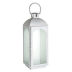 White Wash Large Lantern | Farol