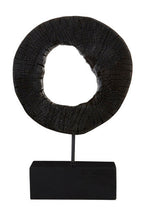 Small Rustic Mango Wood Sculpture on Stand | Fidel