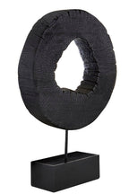 Large Rustic Mango Wood Sculpture on Stand | Fidel