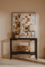Natural Mango Wood Slice Sculpture | Fidel