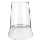 Hurricane Candle Holder with Marble Base | Sena
