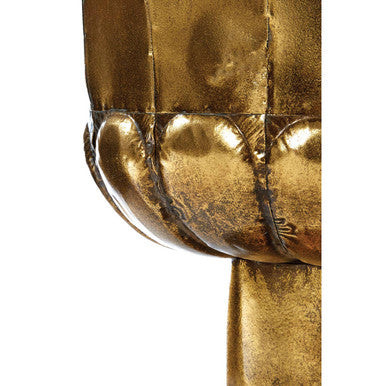 Set of 3 Gold Finish Planters | Reza