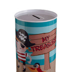 Pirate Round Money Tin.
