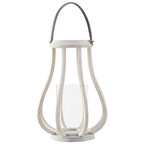 Curved Wood Lantern | Jain