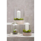 Hurricane Hammered Small Candle Holder | Jain