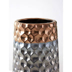 Small Ceramic Vase with Metallic Finish | Galaxy