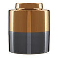 Dual Tone Small Metallic Finish Vase | Stellar