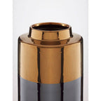 Dual Tone Small Metallic Finish Vase | Stellar