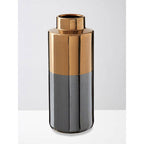 Grey Large Metallic Vase | Stellar