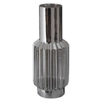 Silver Large Glass Vase | Onice