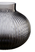 Small Smoked Grey Glass Vase | Nullah