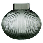 Large Smoked Grey Glass Vase | Nullah