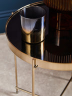 Gold Glass Tealight Holder | Complements