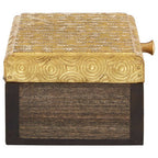 Gold Disc Design Small Trinket Box | Bowerbird