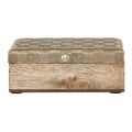 Metallic Hatched Small Trinket Box | Bowerbird