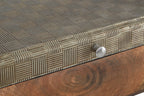 Metallic Hatched Small Trinket Box | Bowerbird