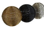 Set of 3 Large Decorative Balls | Hege