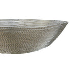 Nickel Wire Silver Decorative Bowl | Hege