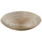 Nickel Twisted Metal Small Decorative Bowl | Hege