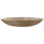 Nickel Twisted Metal Small Decorative Bowl | Hege