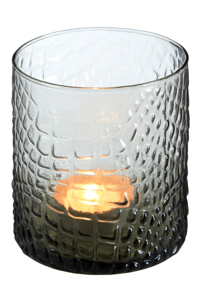 Smoked Glass Tealight Holder | Daintree