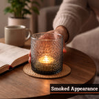 Smoked Glass Tealight Holder | Daintree