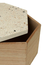 Large Terrazzo Lid Trinket Box | Mimo