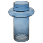 Small Blue Glass Vase | Cabrina