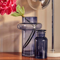 Cabrina Large Blue Glass Vase