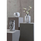 Marble Design Glass Vase | Cabell