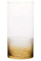 Small Textured Ombre Glass Vase | Caila