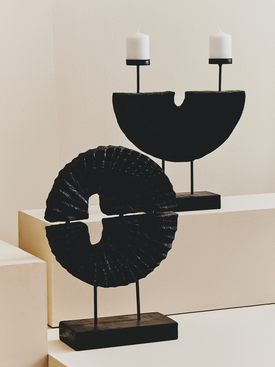 Lacuna Two Candle Holder