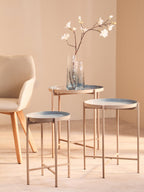 Large Blue Ombre Glass Vase | Brock