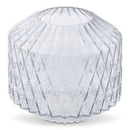 Large Grey Glass Vase | Brice