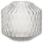 Large Grey Glass Vase | Brice