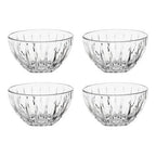Set of 4 Crystal Small Bowls | Beaufort