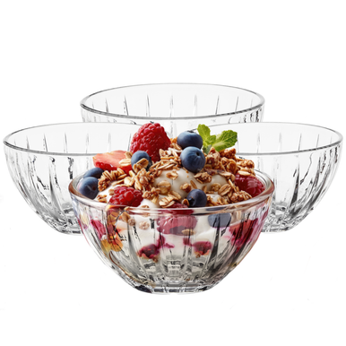 Set of 4 Crystal Small Bowls | Beaufort