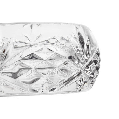 Large Crystal Textured Ashtray | Beaufort