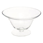 Clear Glass Fluted Bowl | Ambra
