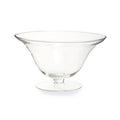 Clear Glass Fluted Bowl | Ambra