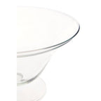 Clear Glass Fluted Bowl | Ambra