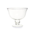 Clear Glass Footed Bowl | Ambra