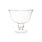 Clear Glass Footed Bowl | Ambra