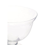 Clear Glass Footed Bowl | Ambra