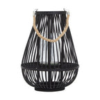Small Black Bamboo Lantern | Lentigo