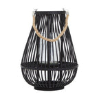 Small Black Bamboo Lantern | Lentigo