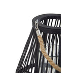 Small Black Bamboo Lantern | Lentigo