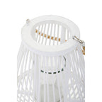 Small White Bamboo Lantern | Lentigo